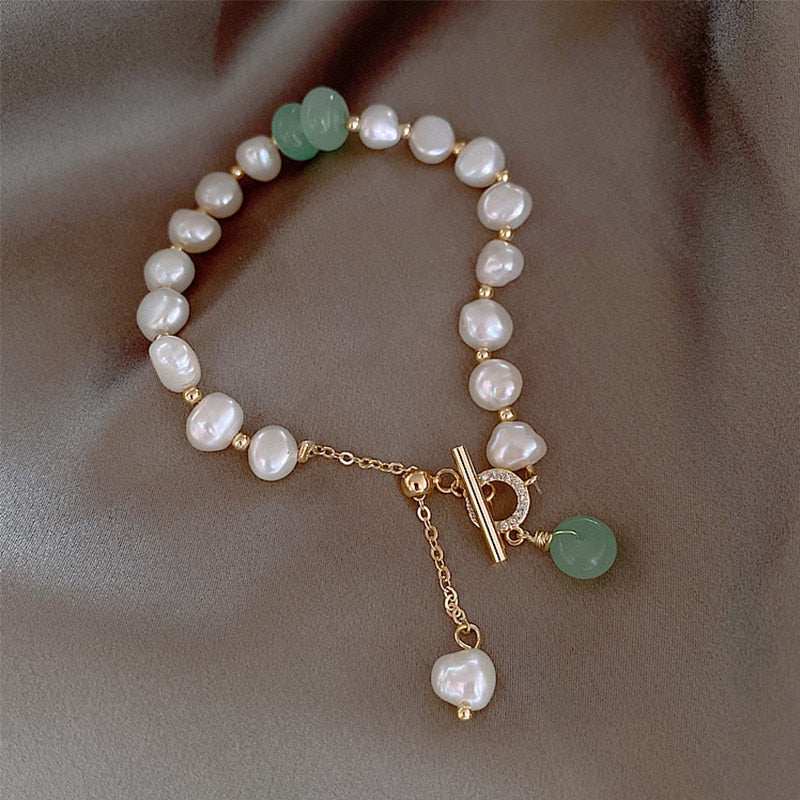 Natural Trendy Pearl Bracelet