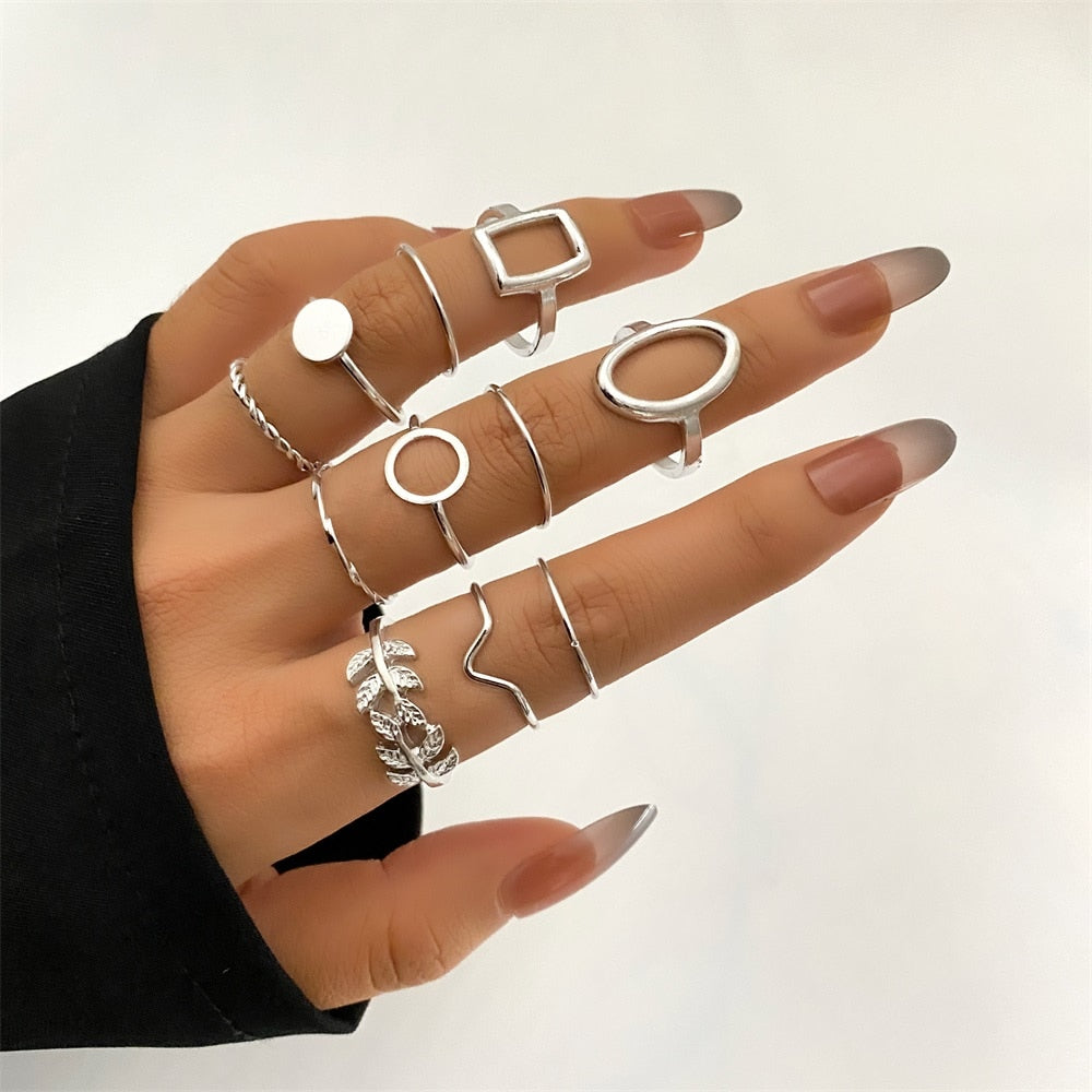 Bohemian One Size Fits All Ring Sets