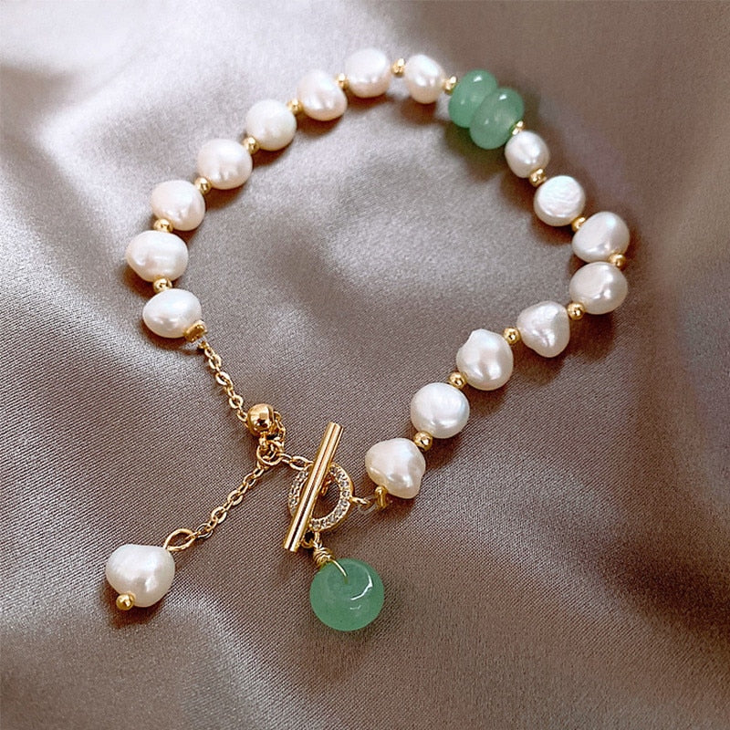 Natural Trendy Pearl Bracelet