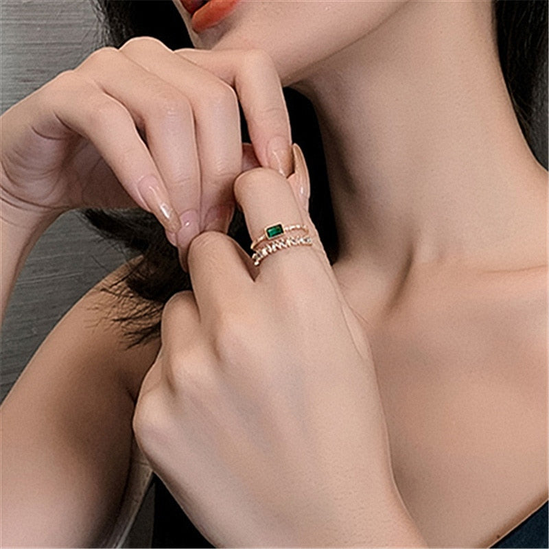 Double Row Rings
