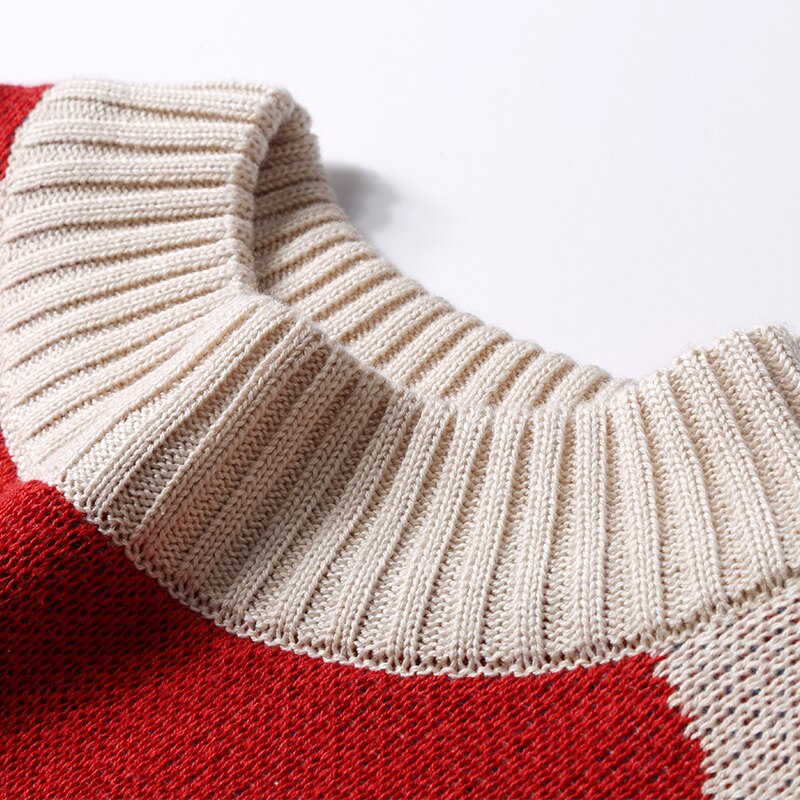 Smile Red And Blue Sweater