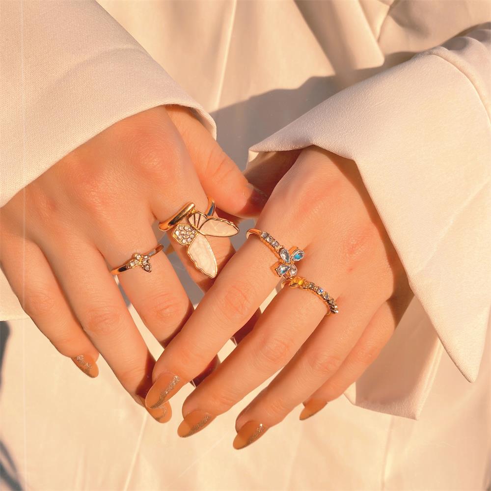 Bohemian One Size Fits All Ring Sets