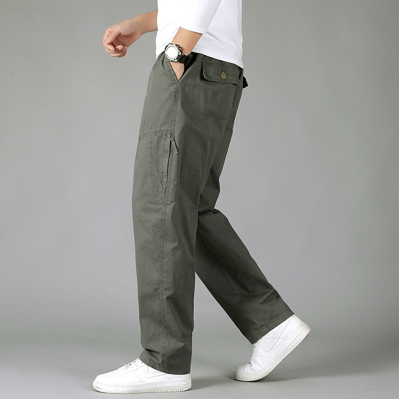 Broadcloth Cargo Pants