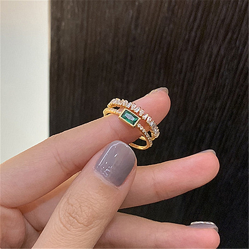 Double Row Rings