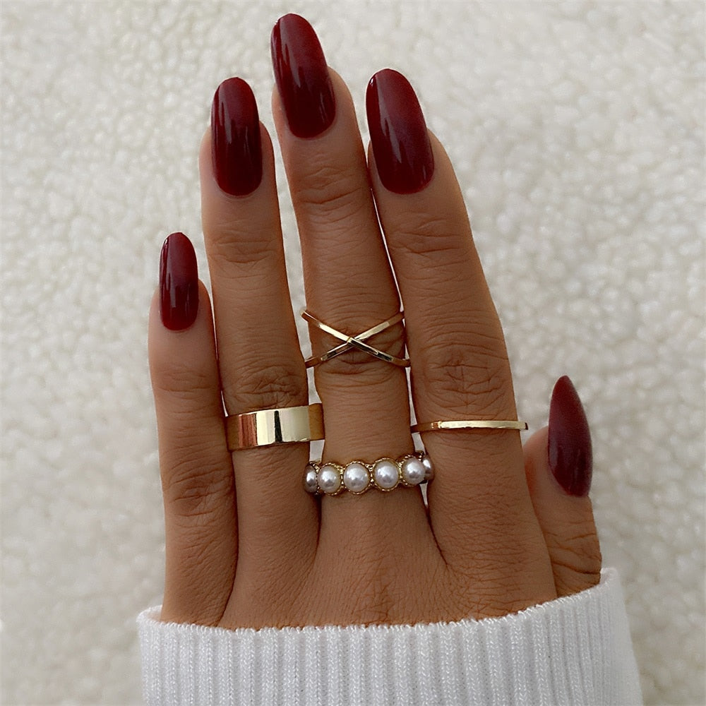 Bohemian One Size Fits All Ring Sets