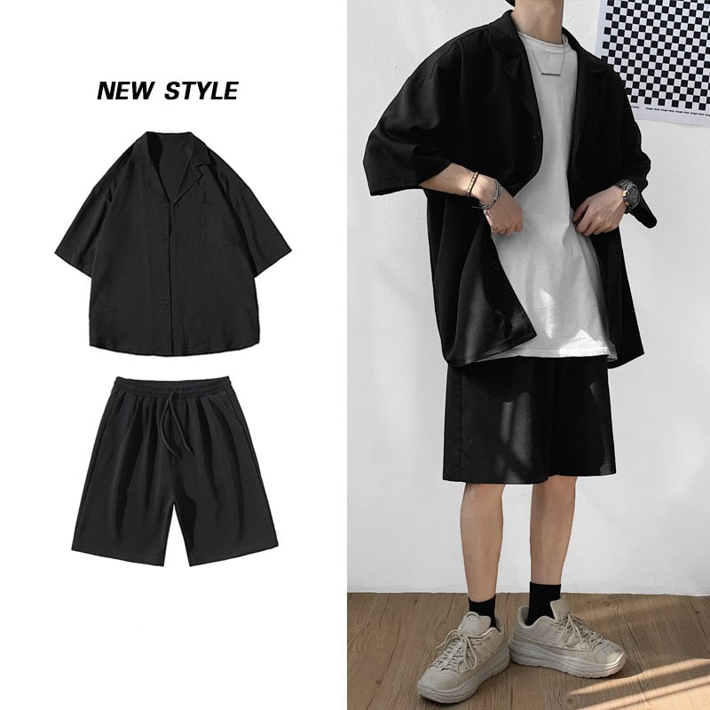 Suit Jacket And Shorts Set