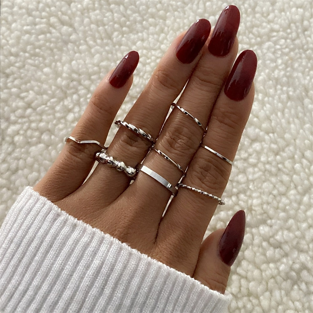 Bohemian One Size Fits All Ring Sets