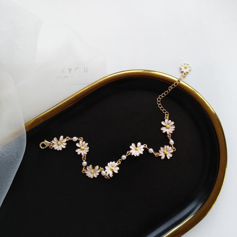 Sunflower Ring, Necklace, and Bracelet