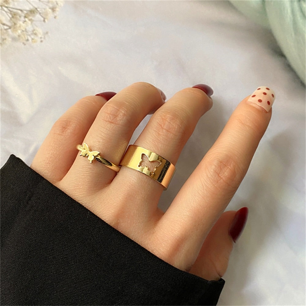 Bohemian One Size Fits All Ring Sets