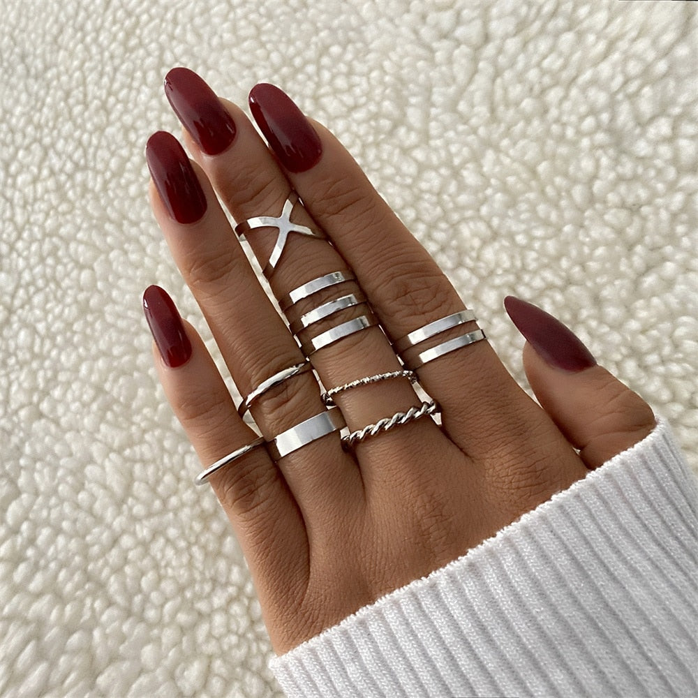 Bohemian One Size Fits All Ring Sets