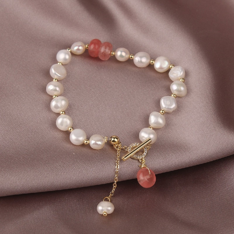 Natural Trendy Pearl Bracelet