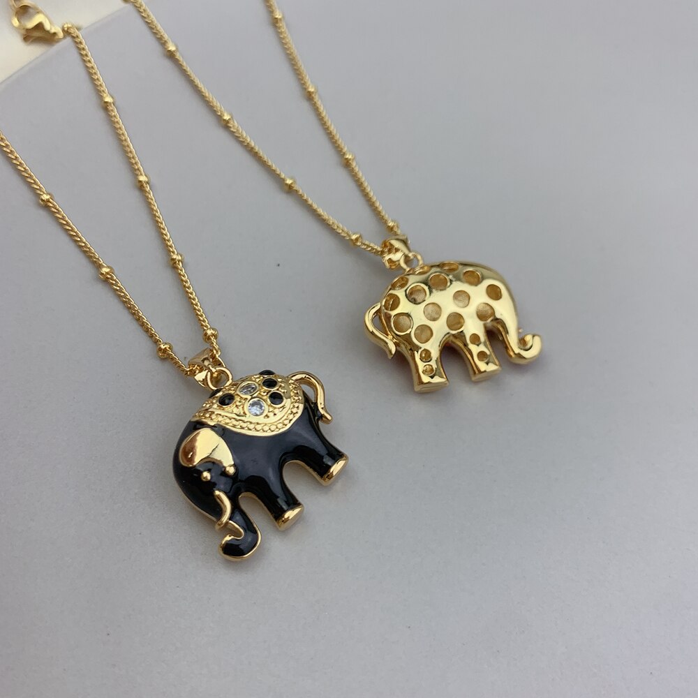 Traditional Style Elephant Necklace
