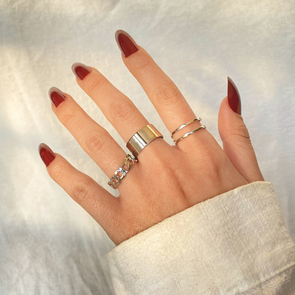 Bohemian One Size Fits All Ring Sets