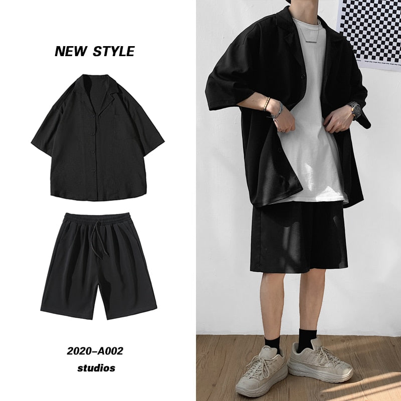Suit Jacket And Shorts Set