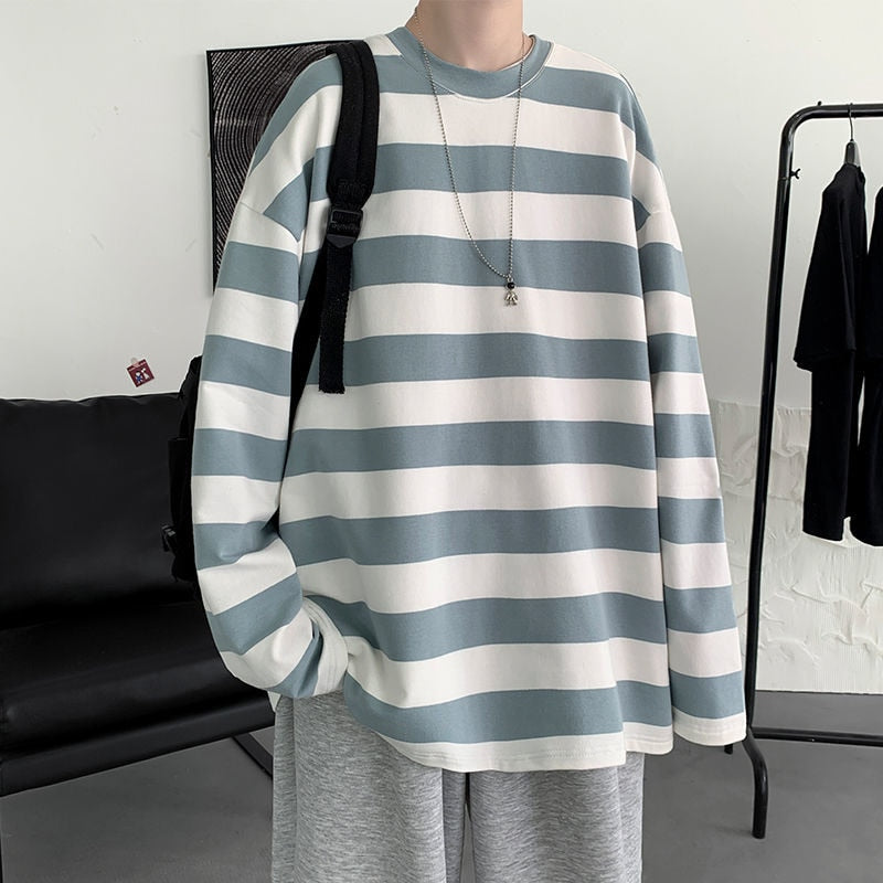 Long Sleeve Striped Tees