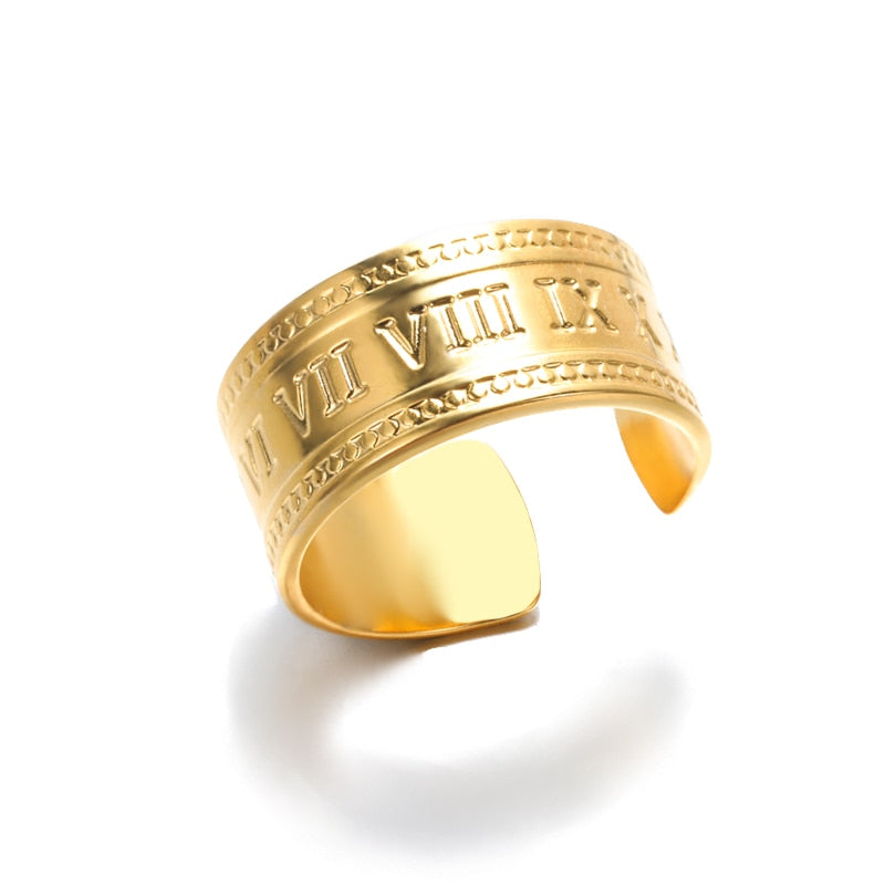 Adjustable Roman Numeral Rings
