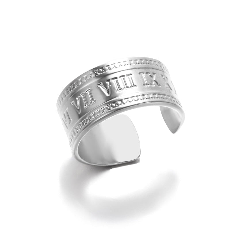 Adjustable Roman Numeral Rings