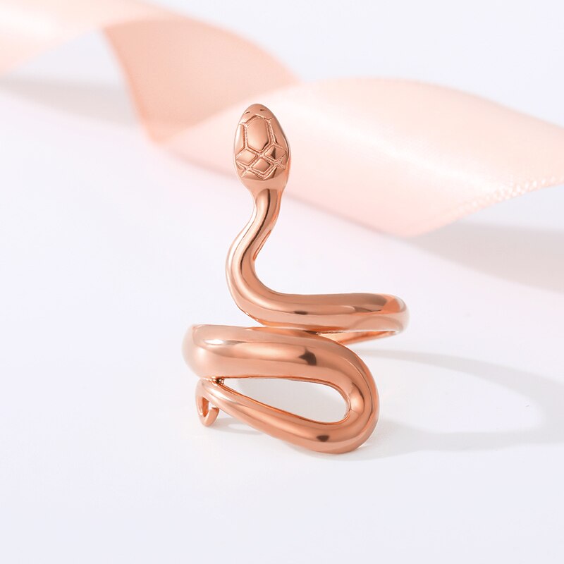 Neo-Gothic Snake Ring