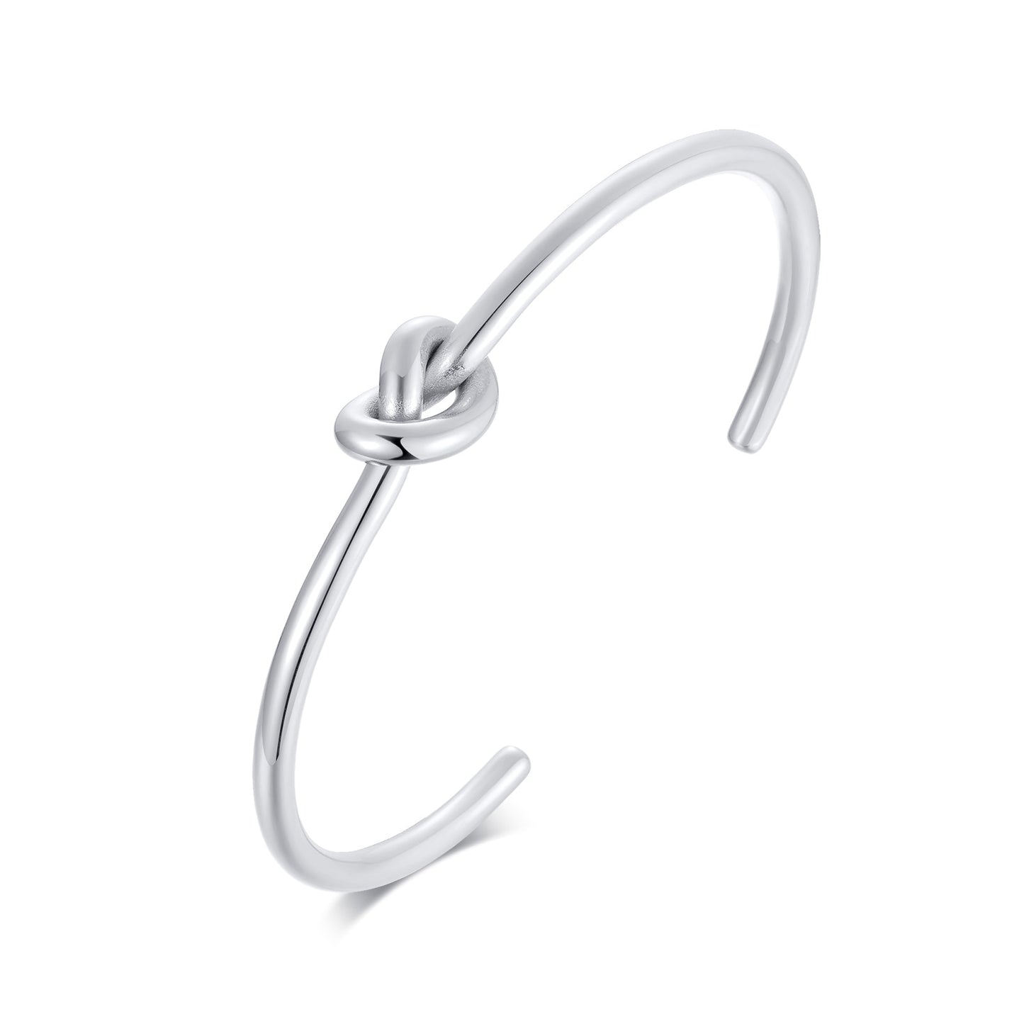 Trendy Round Circular Open Knot Cuff Bangle Bracelets For Women Elegant GoldColor Jewelry Noeud Armband Pulseiras