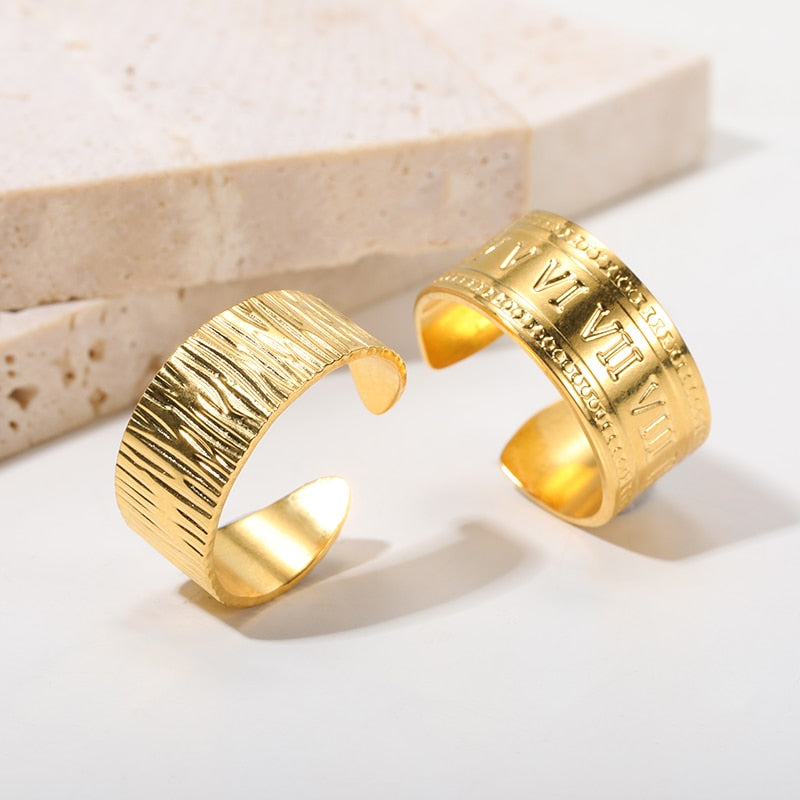 Adjustable Roman Numeral Rings