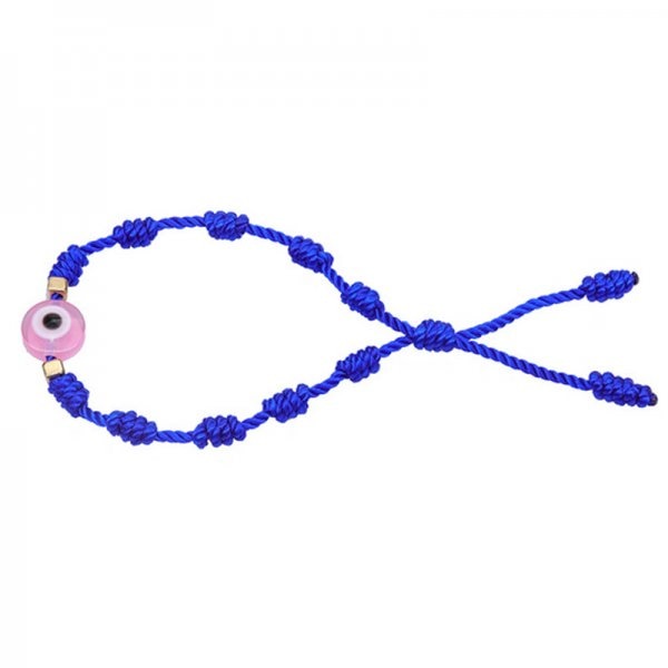 Turkish Lucky Evil Eye Bracelets Blue Evil Eye Bead Bracelet Men Women Handmade Lucky Jewelry Charm Bracelet Female Dropshipping