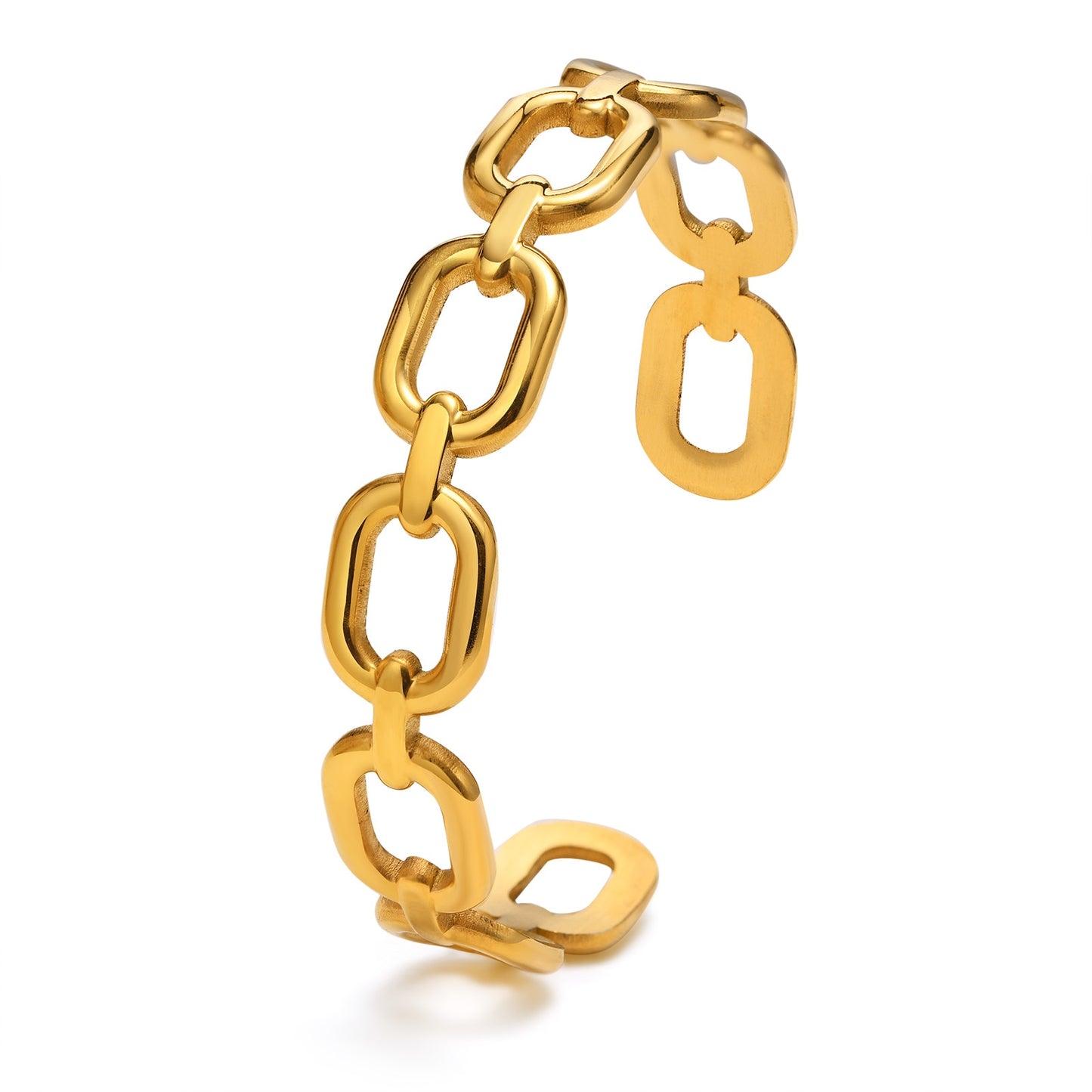 Trendy Round Circular Open Knot Cuff Bangle Bracelets For Women Elegant GoldColor Jewelry Noeud Armband Pulseiras