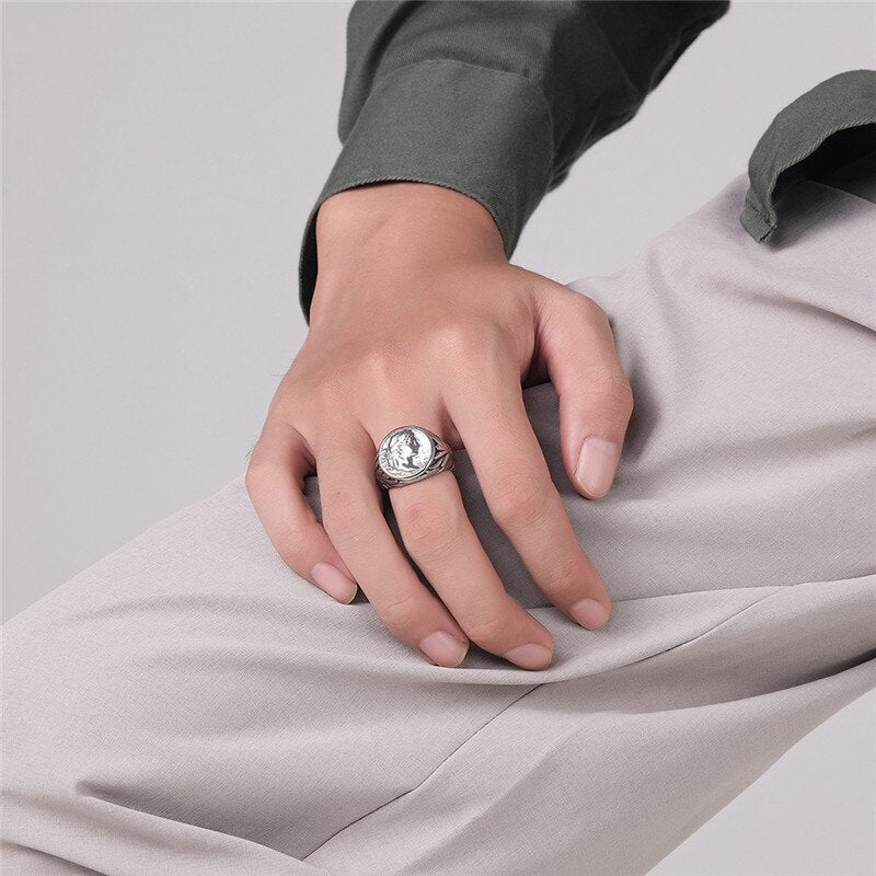 Vintage Julius Ceasar Ring