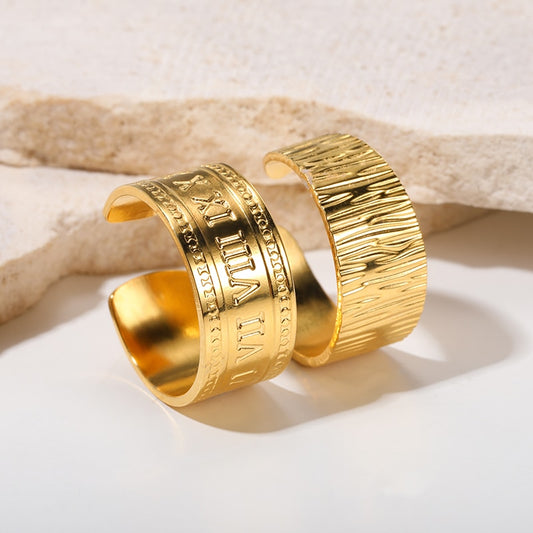 Adjustable Roman Numeral Rings