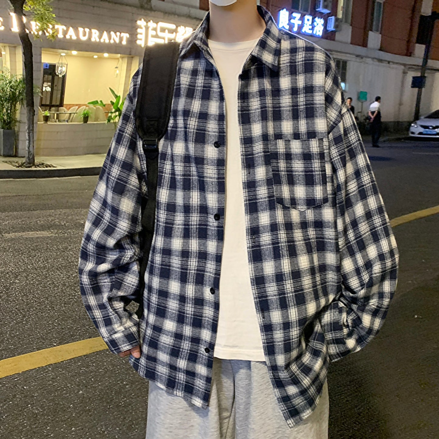 Corduroy Long Sleeve Button Up