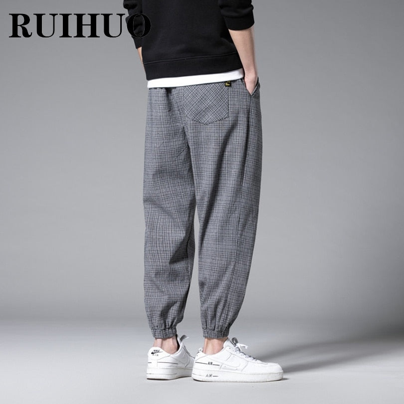 Plaid Jogger Sweatpants