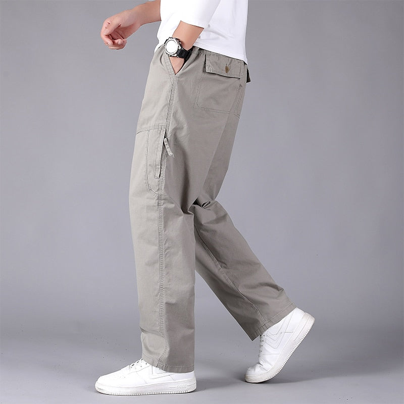 Broadcloth Cargo Pants