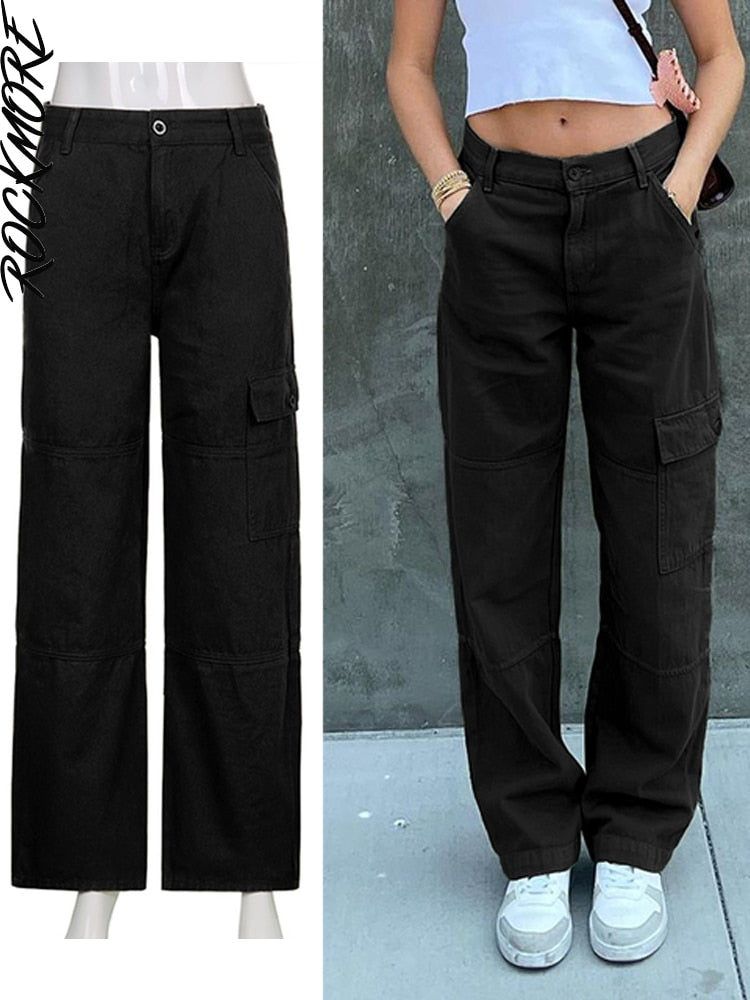 High Waist Cargo Pants