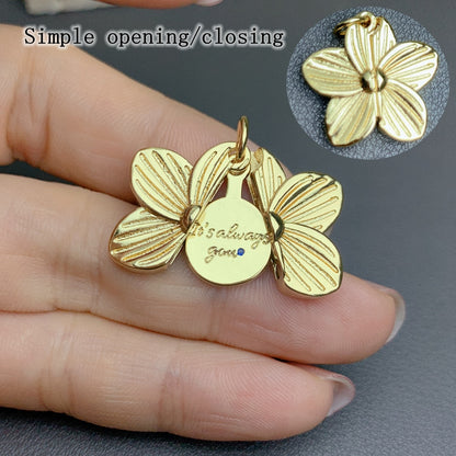 Mother&#39;s Day Flower Letter Pendants Charms Jewelry Making For Women DIY Necklace Bracelet Earrings Accessories Wholesale